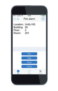 Alarmierung am OScAR-Mobile-Client